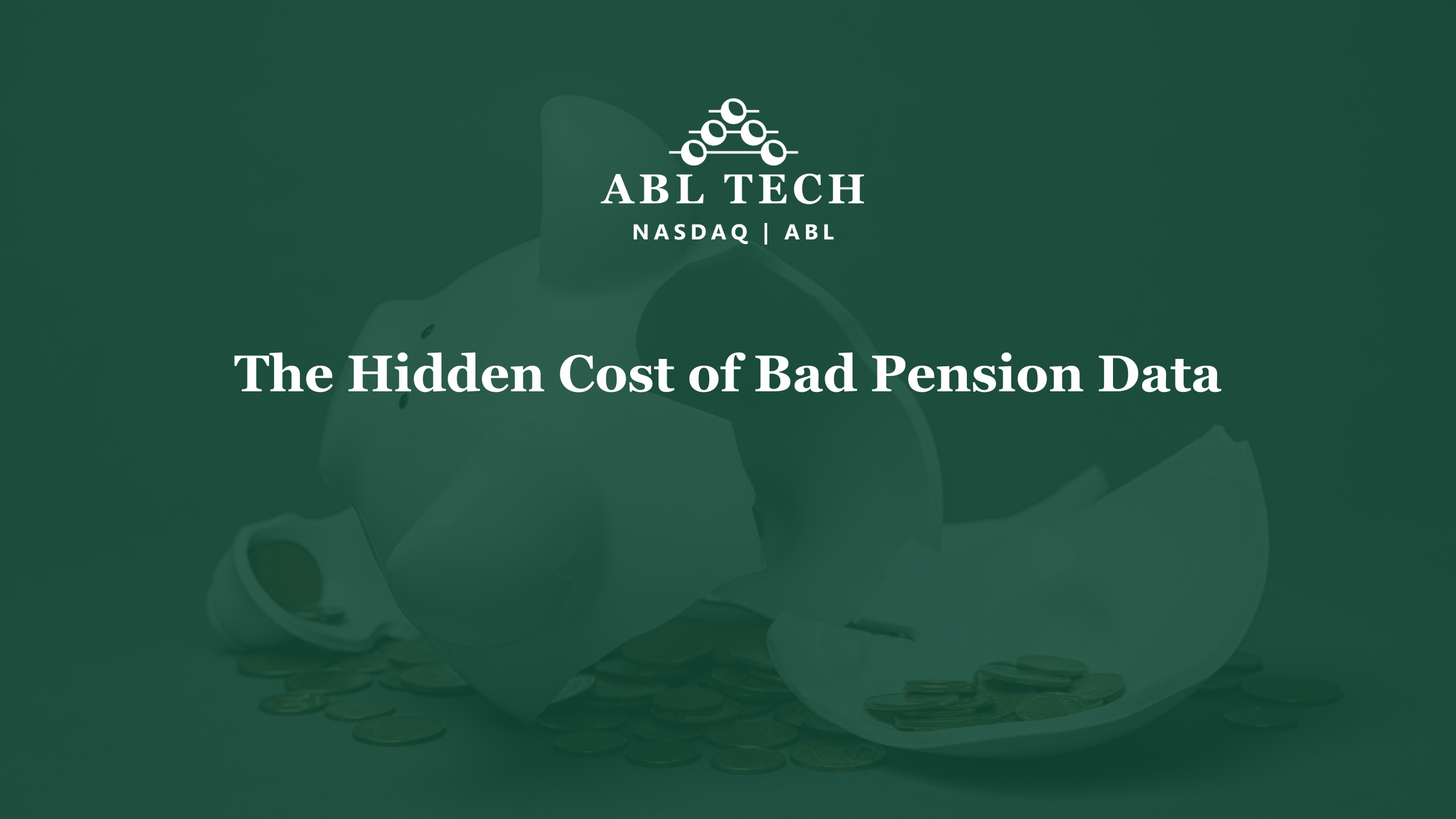 Bad Pension Data